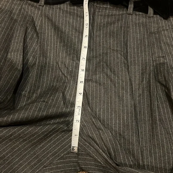 ZARA gray CONTRASTING STRIPED‎ Trousers medium - Picture 12 of 14